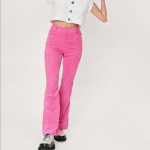 Corduroy High Waisted Flare Pants
